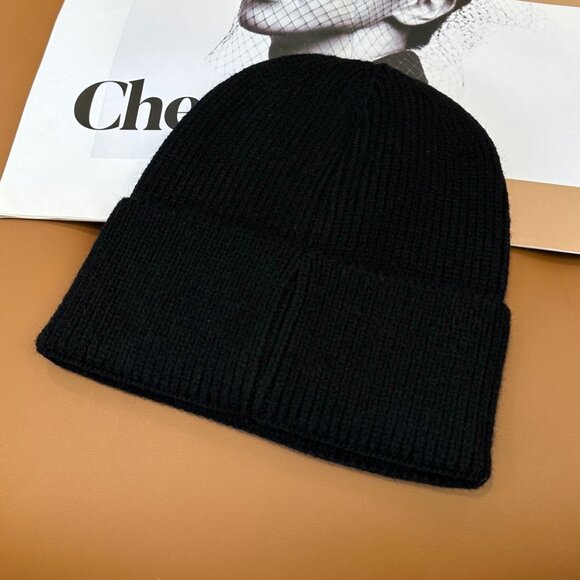 Celine ribbed high-elasticity knit cap - Picture 2 of 5